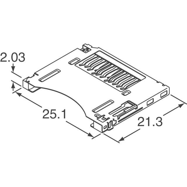480500001 Molex  PC Card Sockets